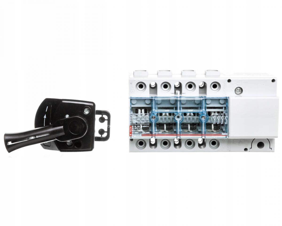 LEGRAND Rozłącznik Vistop 160 A 4P napęd boczny