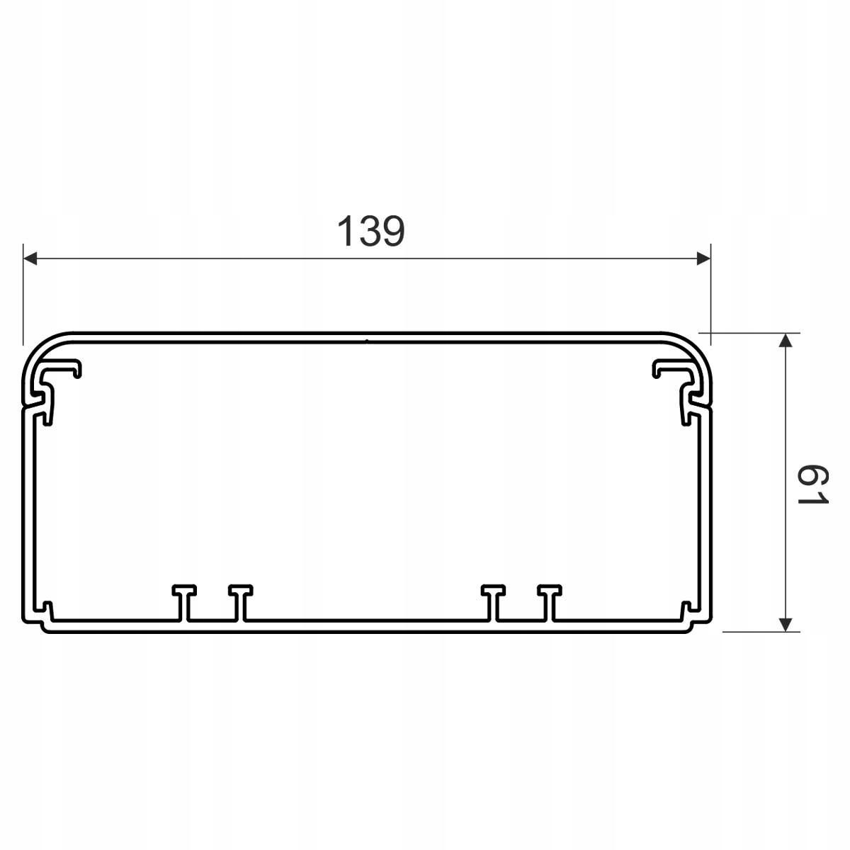 KOPOS KANAŁ EKE 140X60 (2m/6m/120m)