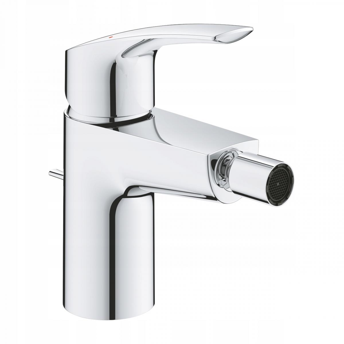 Bateria bidetowa stojąca GROHE Eurosmart Cosmopolitan 1-otw. mosiężna chrom
