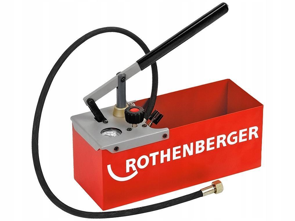 ROTHENBERGER Pompa kontrolna do prób ciśnieniem do 25 bar ROTHENBERG TP 25