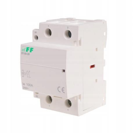F&F Stycznik 100a, 230v, styki 2xno ST100-20