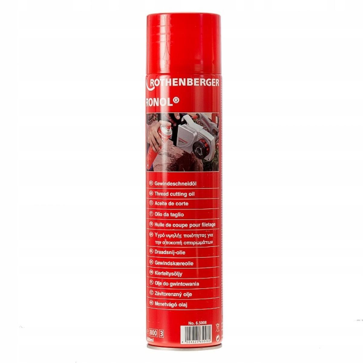 ROTHENBERGER Olej do gwintowania w sprayu 0.6l ROTHENBERG RONOL