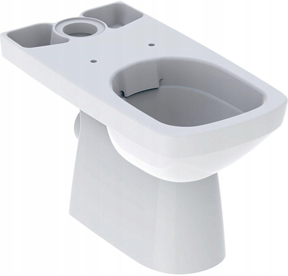 Miska stojąca WC Selnova Square do spłuczki nasadzanej, lejowa, B35 cm, H40