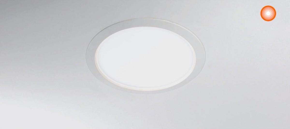 LEDVANCE Oprawa LED Downlight Slim Dn210 18W/4000K Wt Ip20 Ledv