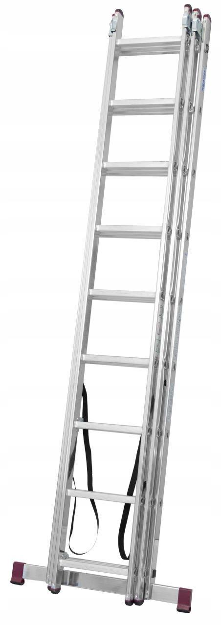KRAUSE CORDA Drabina wielofunkcyjna 3x9 stopni