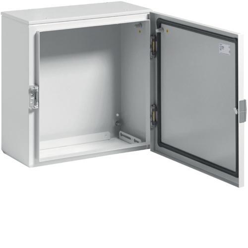 HAGER Obudowa stalowa 400x400x200 mm, IP65, drzwi stalowe pełne