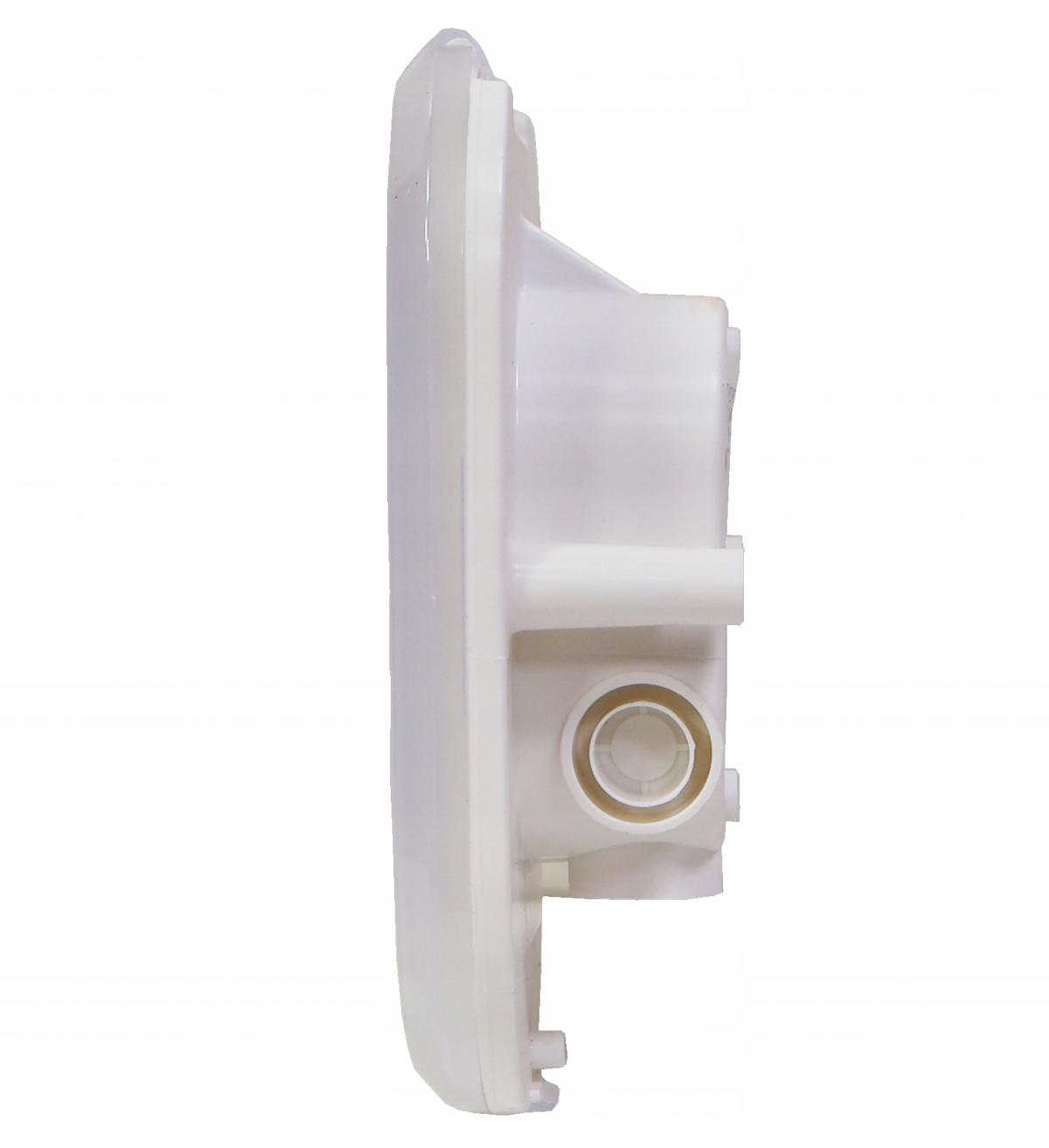 LENA LIGHTING Oprawa kanałowa LED, Oval Pro 3,4W, 4000K, 370lm, IP44, biała