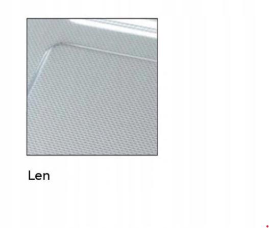 Zlewozmywak Twist dekor 1-komorowy z ociekaczem 580x445x160, 3,5 + osprzęt