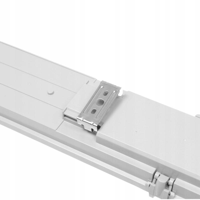 Oprawa hermetyczna do tub LED G13, 2xT8, 2x18W, 2x1800lm, 4000K, IP65, 120c