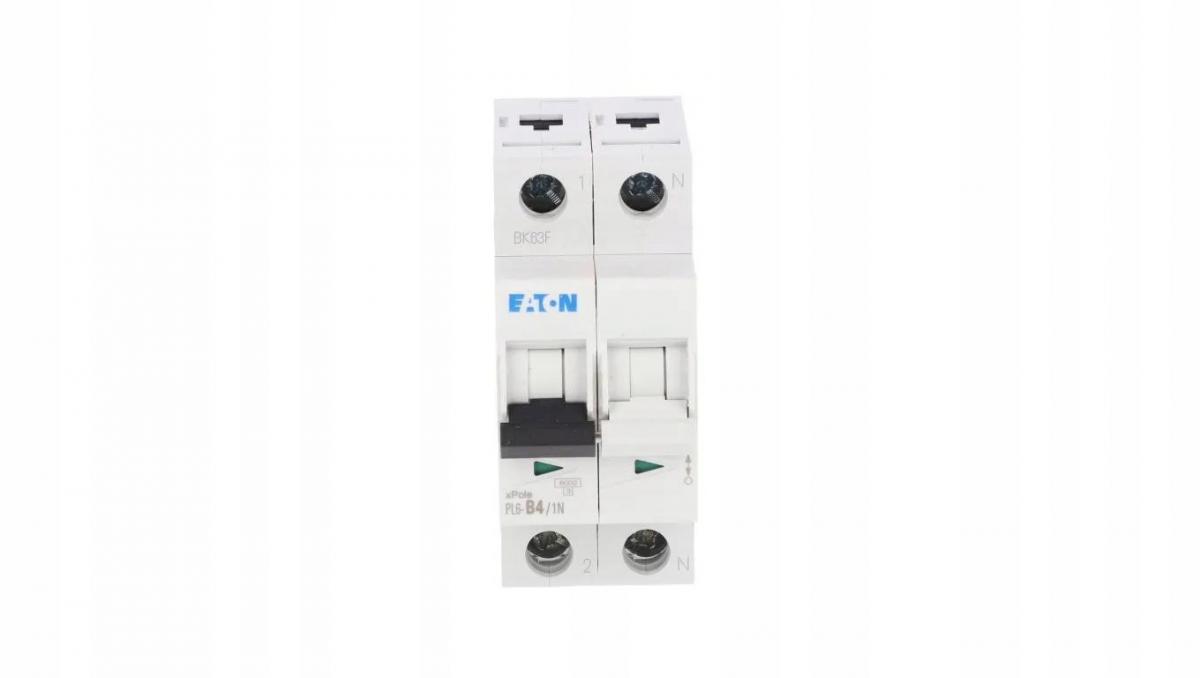 EATON Wyłącznik nadprądowy 6kA PL6-B4/1N