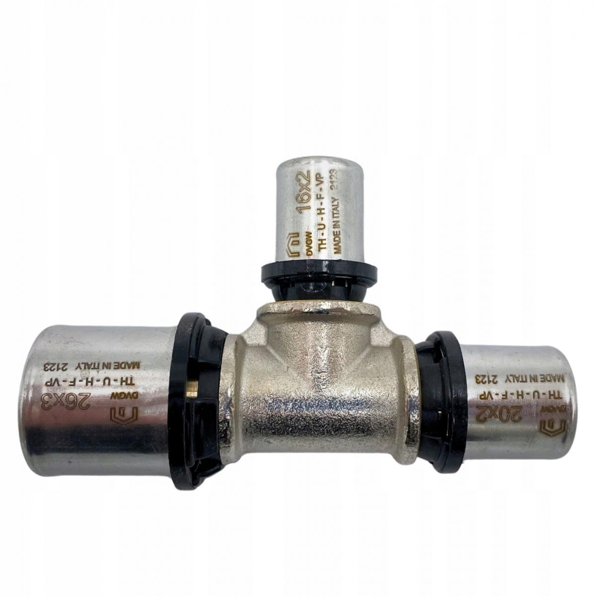 Trójnik redukcyjny PURMO CLEVERFIT 26x16x20