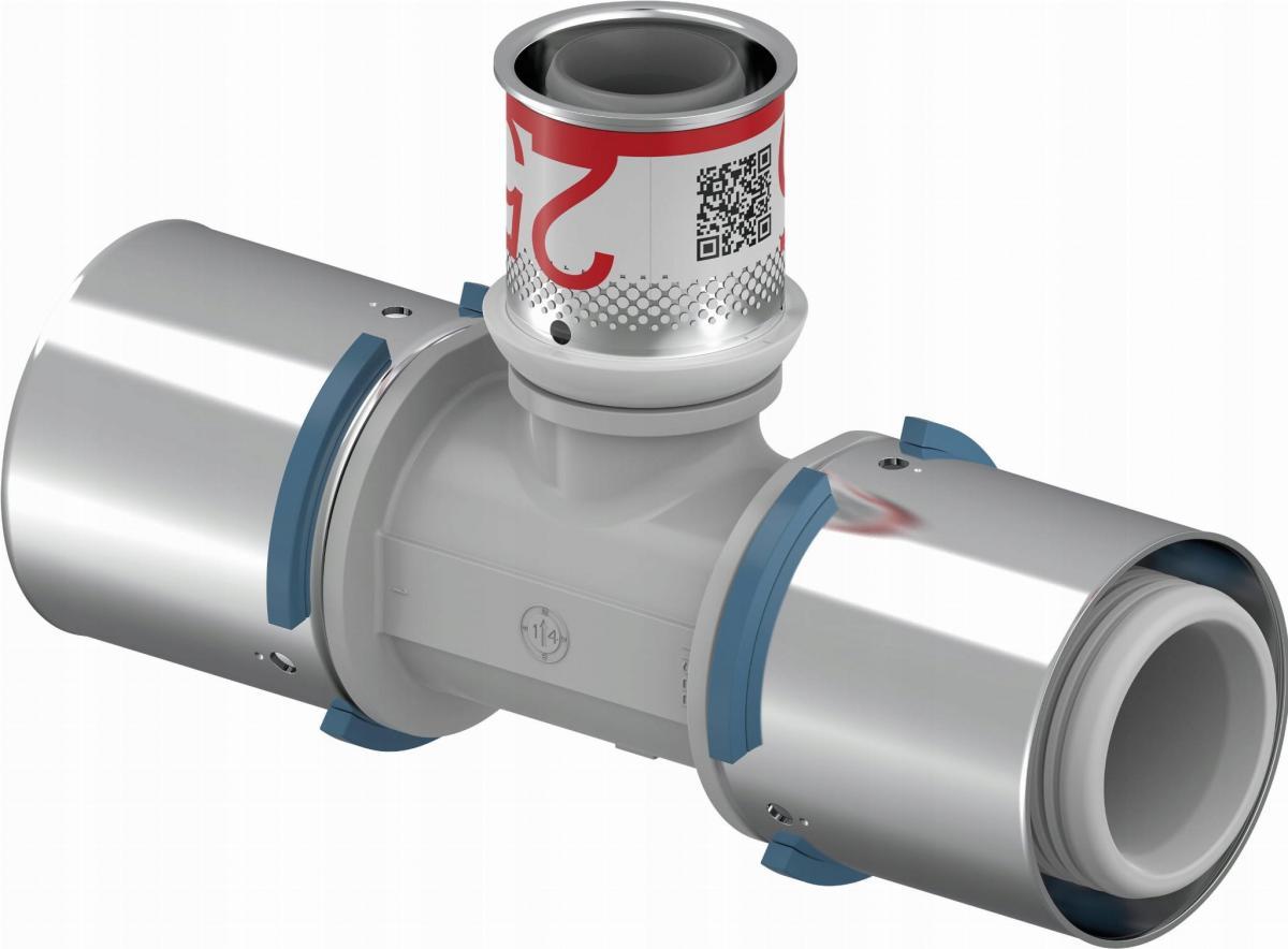 Uponor S-Press trójnik redukcyjny PPSU 40-25-40