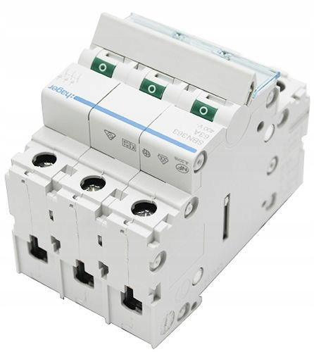 HAGER Modułowy rozłącznik izolacyjny 3P 100A 400VAC