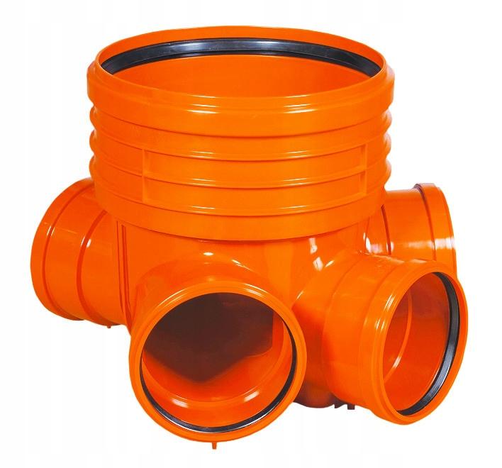 Kineta PP 400x200, typ2 zbiorcza, do rury wznoszącej gładkiej DN/OD 400mm o
