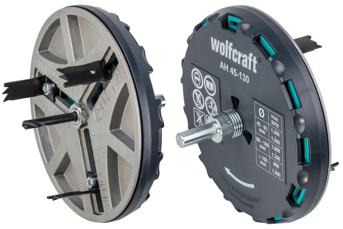 WOLFCRAFT Otwornica regulowana Wolfcraft 45 - 130mm