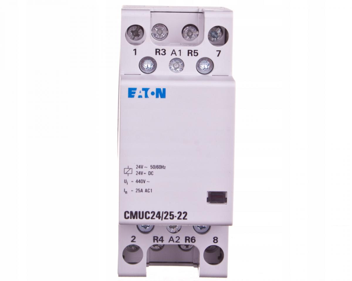 EATON Stycznik instalacyjny z cewką AC/DC CMUC24/25-22