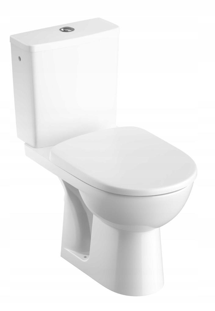 Miska stojąca WC Selnova do spłuczki nasadzanej, lejowa, B35.6 cm, H39 cm,