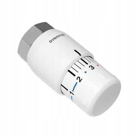 Głowica termostatyczna OVENTROP Uni SH 7-28°C z czujnikiem cieczowym biały