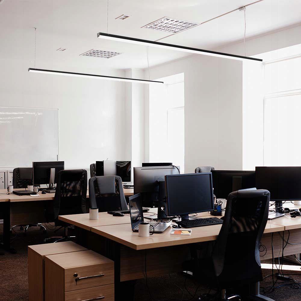 Oprawa V-TAC 40W Liniowa LINEAR LIGHT do łączenia Czarna VT-4140 4000K 4300