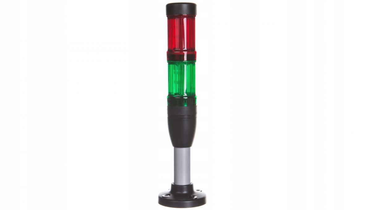 Kolumna sygnałowa SL4-100-L-RG-24LED aparat kompletny (czerwony zielony)