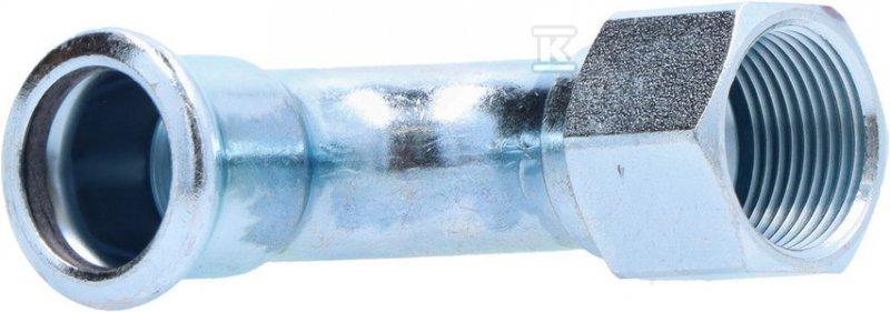 Kolano 90° GW Steel - 22 Rp3/4