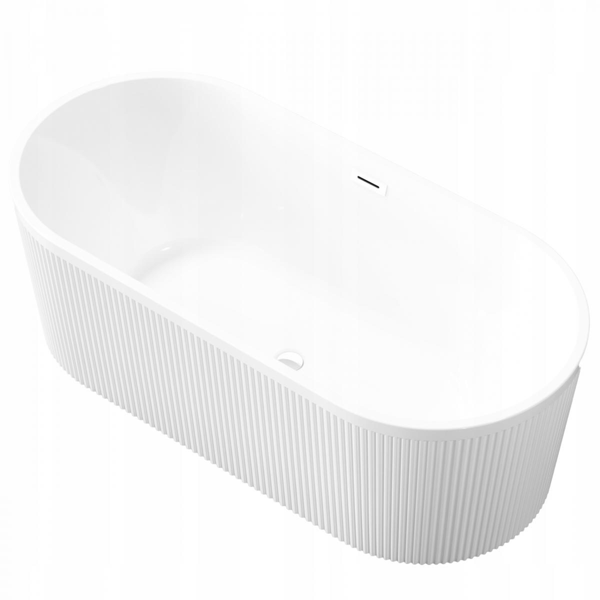 INVENA WANNA WOLNOST. RYFLOWANA 170 CM GLAMOUR INVENA TREND SYF.CHROM