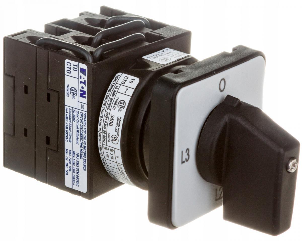 EATON Łącznik krzywkowy In=20A P=6.5 kW T0-3-8048/E
