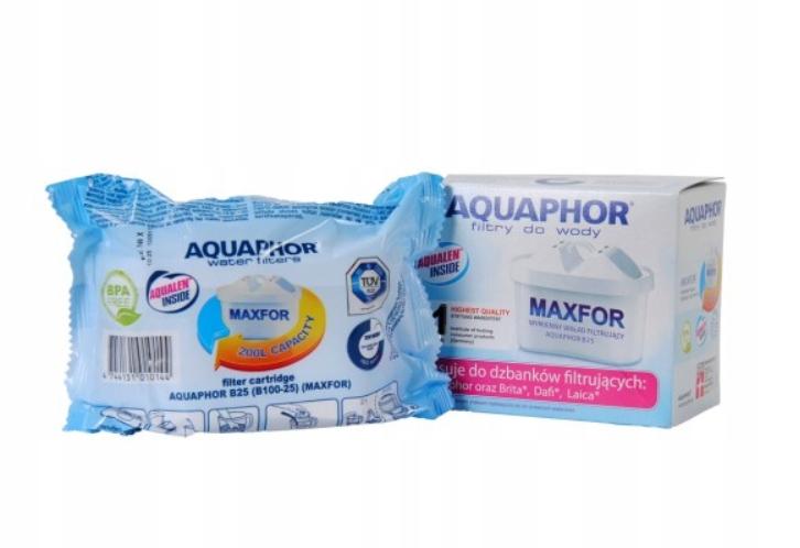 Dzbanek Aquaphor Amethyst 2,8 l ze wskaźnikiem wymiany wkładu + wkład Maxfo