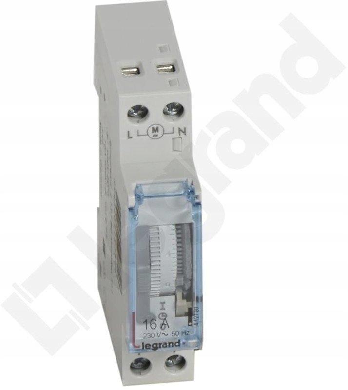 PA 330 Programator czasowy analogowy,230V, 50Hz, 1 styk zwierny, 1-modułowy