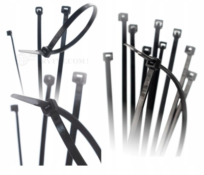 ONNLINE Opaska kablowa CV-530 HW (550x8,0mm) (UV) czarna OPK=100SZT.