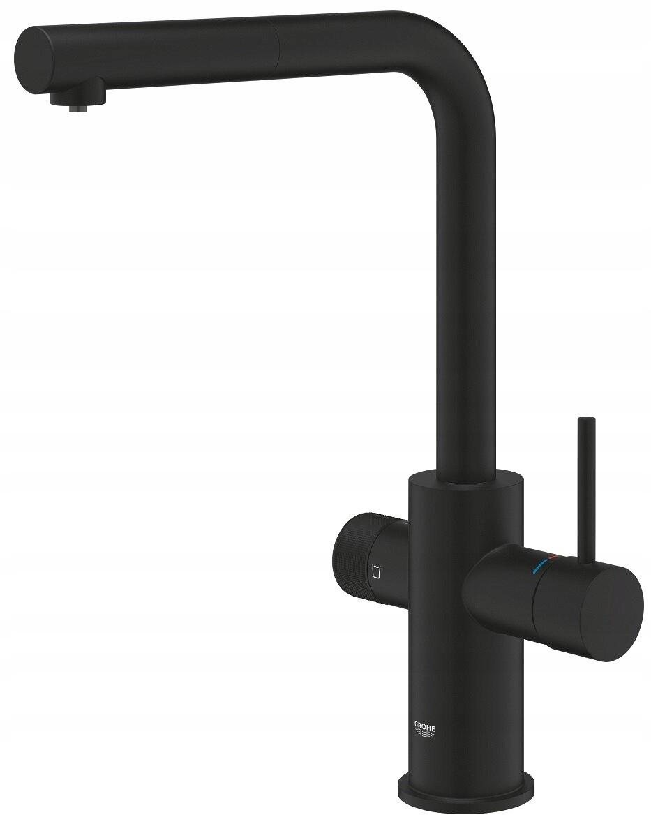 Bateria filtrująca Blue Pure Minta z wyciąganą wylewką w zakresie 360° wyle