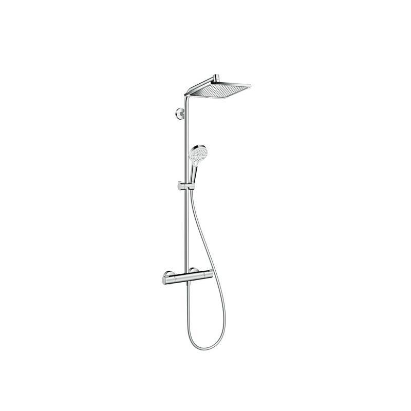 Komplet prysznicowy Hansgrohe Crometta E 240 1jet EcoSmart z termostatem 27