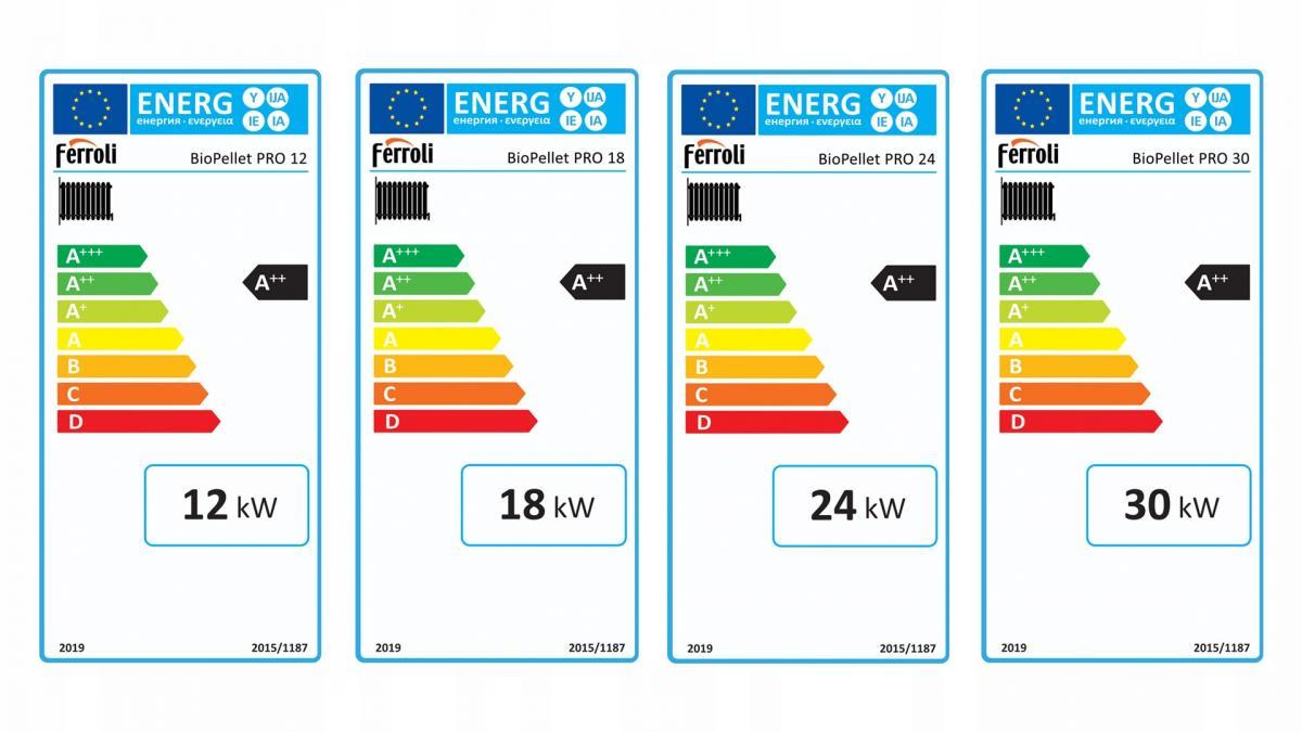 Kocioł C.O PELLET FERROLI BIOPELLET 24kW PRO   48h