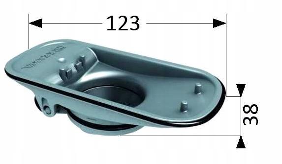 KESSEL Syfon Multistop suchy pasujący do odpływu Linearis Compact