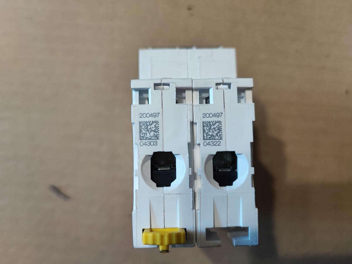 SCHNEIDER ELECTRIC Wyłącznik nadprądowy iC60L-C6-2 C 6A 2-biegunowy