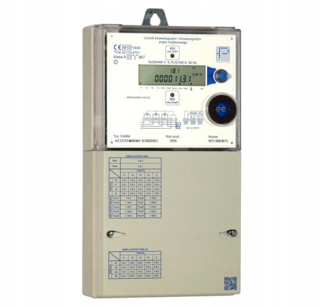 F&F Licznik energii elektrycznej MODBUS RS-485 -trójfazowy LE-03MP