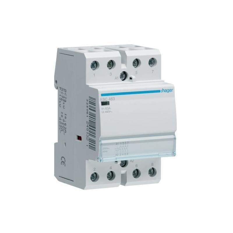 HAGER Stycznik 4NO 63A 230V AC
