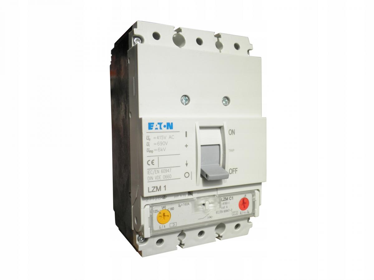 EATON Wyłącznik mocy LZM1, 3-biegunowy Ir=125-160A LZMC1-A160-I