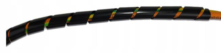 Wąż spiralny GST-12B (średnica wewnętrzna 12mm) czarny opakowanie 10 metrów