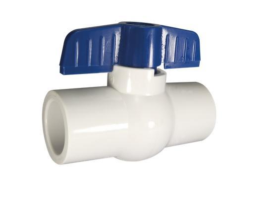 NIBCO Zawór kulowy KW/KW PVC-U 1