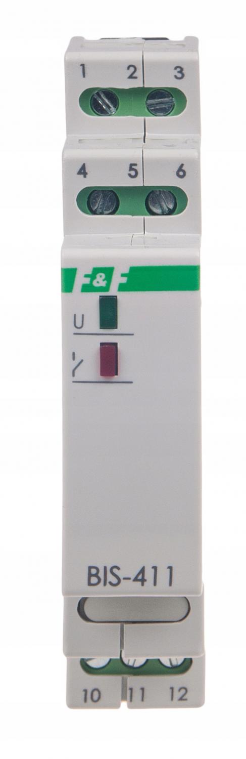 F&F Przekaźnik bistabilny BIS-411, montaż na szynie DIN BIS-411