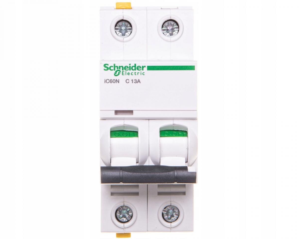 SCHNEIDER ELECTRIC Wyłącznik nadprądowy iC60N-C13-2 C 13A 2-biegunowy