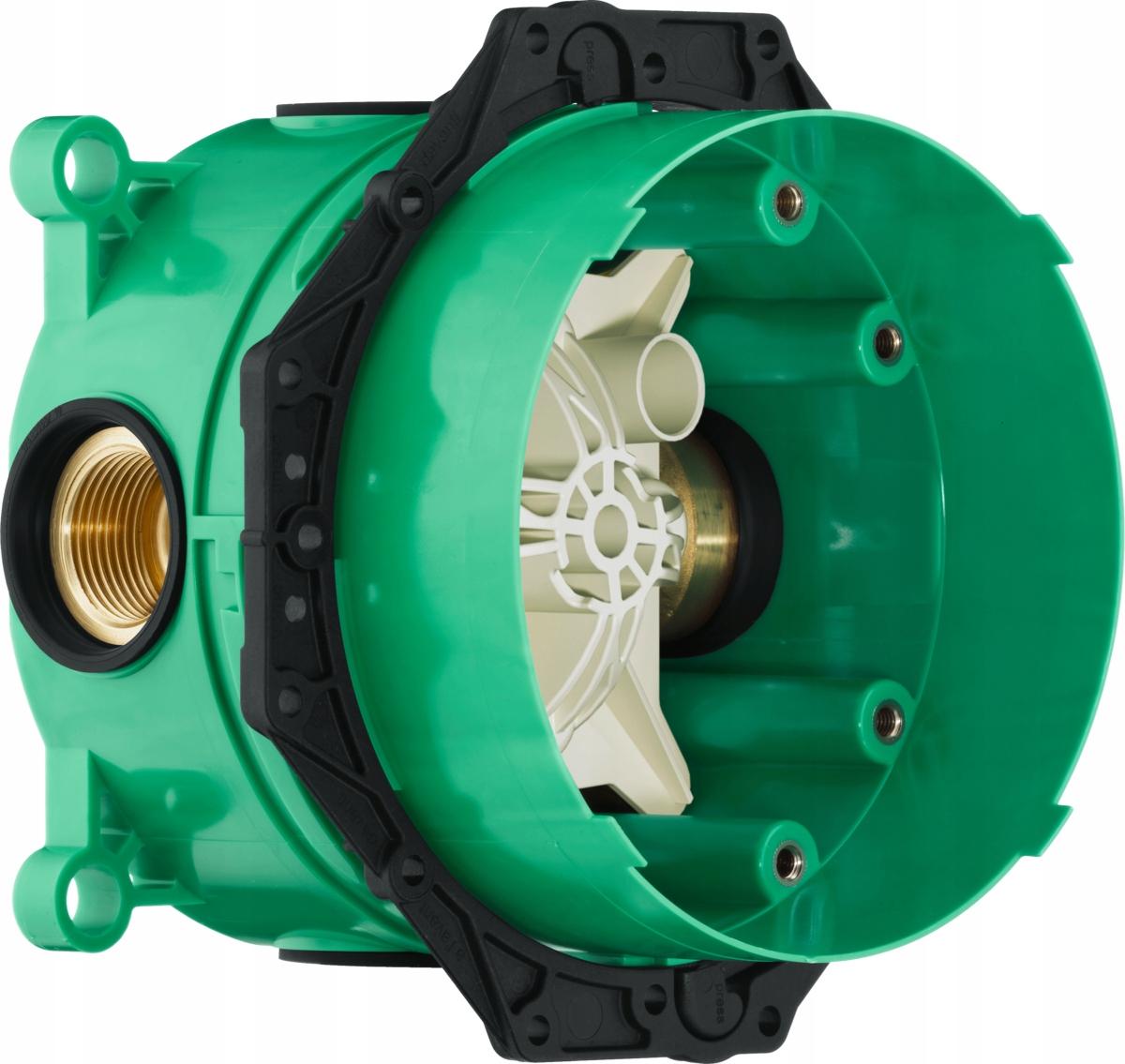 HANSGROHE Przyłącze HANSGROHE Fixfit Square czarne matowe