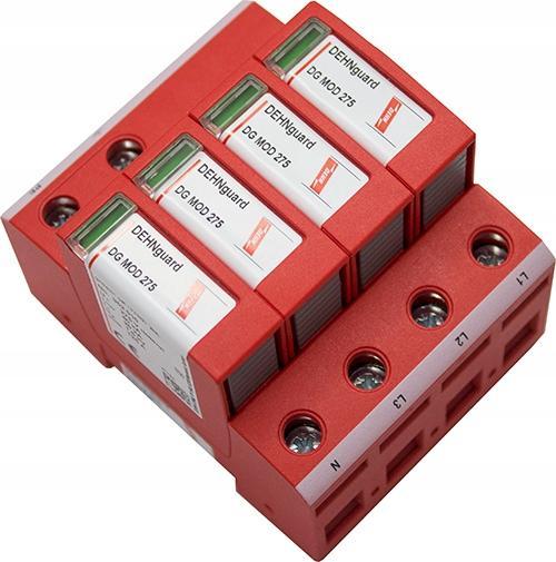 Ogranicznik przepięć DEHNguard M TNS 275 FM, 4-biegunowy do sieci 230 V AC