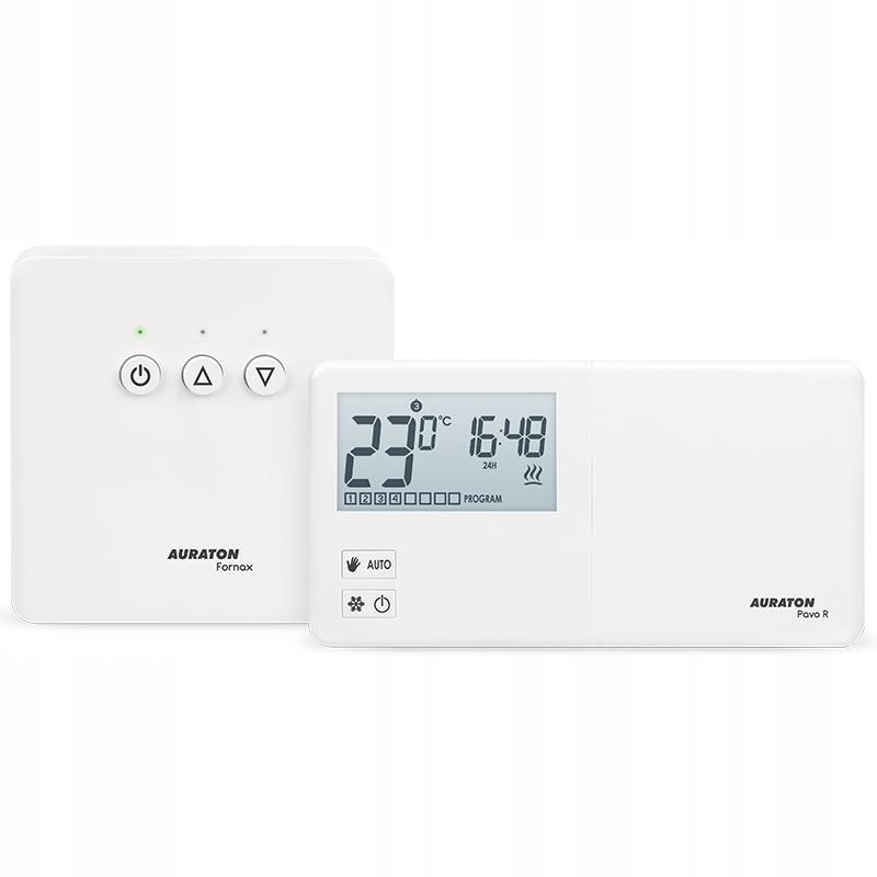 AURATON Pavo SET - Tygodniowy, bezprzewodowy regulator temperatury ze stero