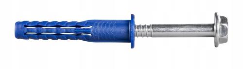 FFS Kołek ramowy poliamidowy z krótką strefą rozporu z kołnierzem 10x120mm