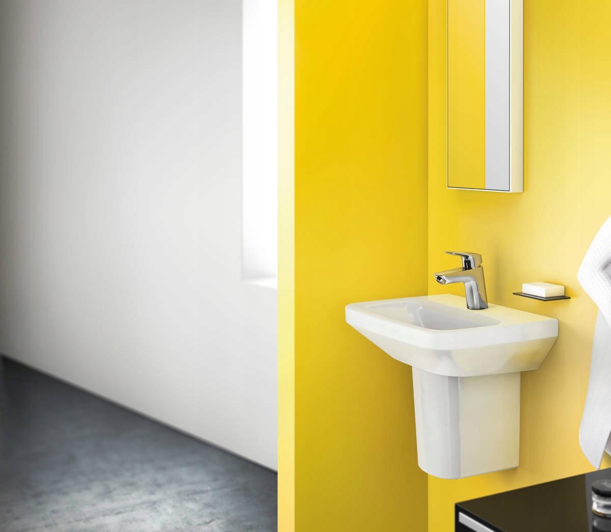 Bateria umywalkowa Hansgrohe Logis 70 jednouchwytowa z kompletem odpływowym