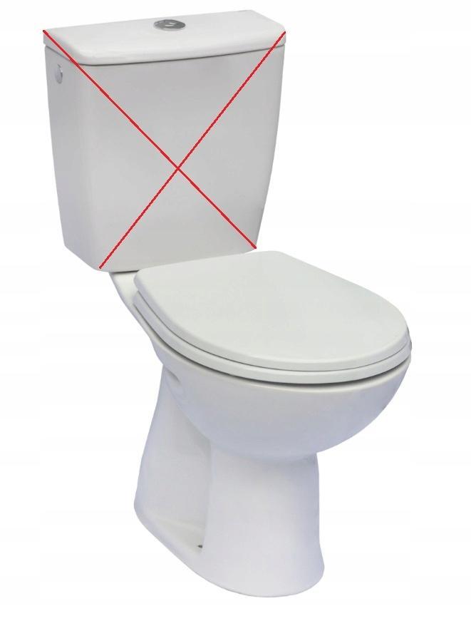 ROCA Miska WC ROCA ADELE/MADALENA do kompaktu z deską PP A801314N04 biała