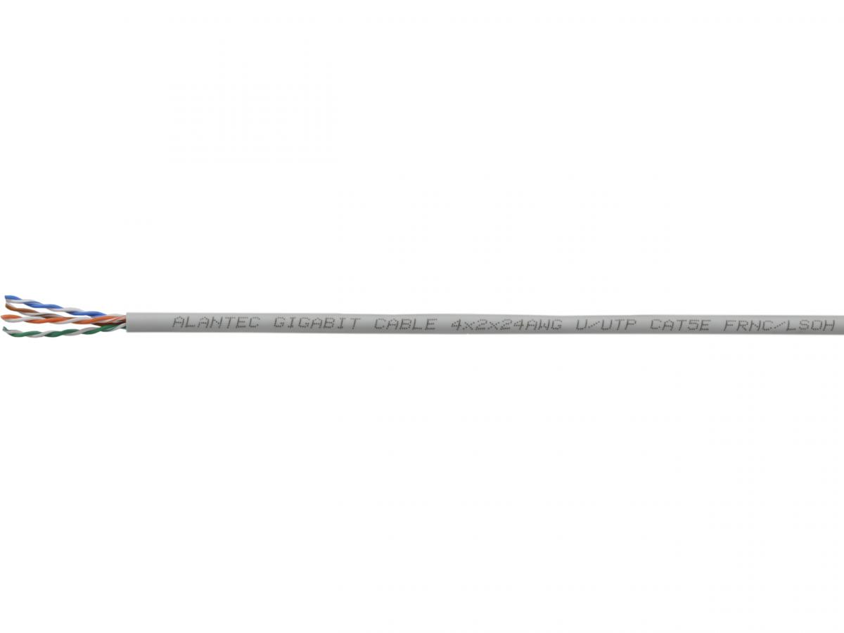 A-LAN Przewód komputerowy ALANTEC UTP GIGABIT kabel 4x2x24AWG kat.5e LSOH