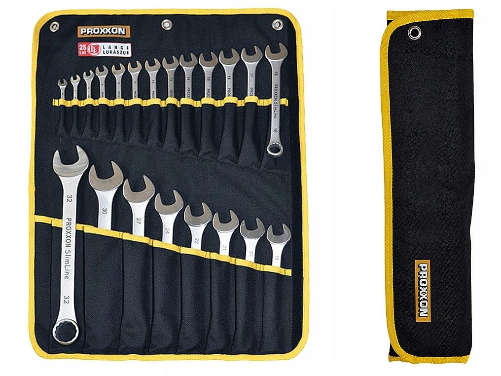 Zestaw kluczy płasko-oczkowych PROXXON [21 części]